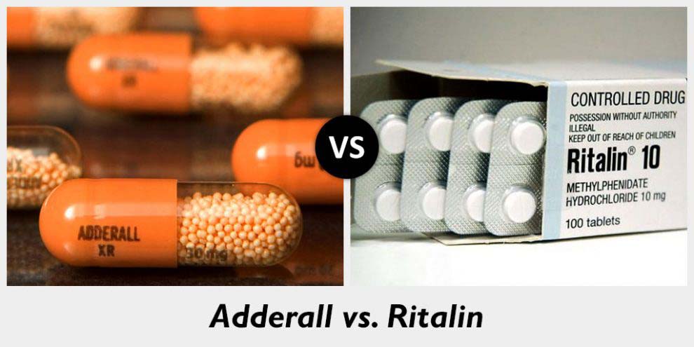 Is Ritalin And Adderall The Same
